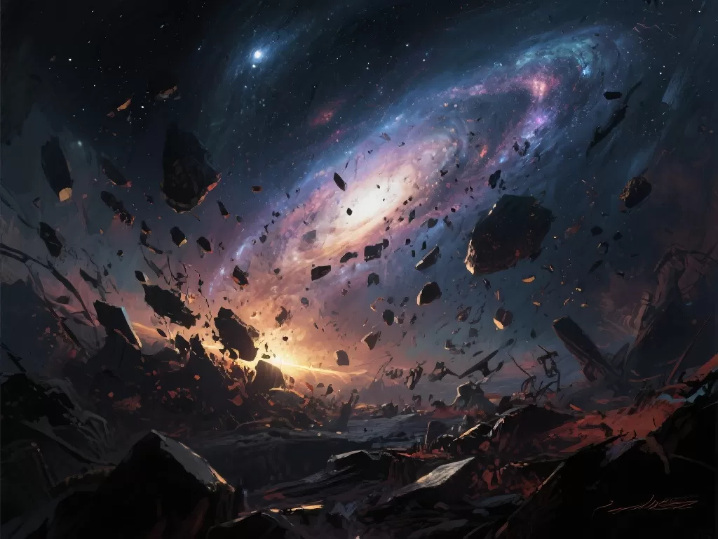 设计师揭秘灭世天煞-劫概念艺术：星河崩塌，终极浩劫